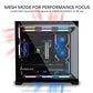 Lian Li O11 Vision Compact Black ATX Mid Tower Computer Case