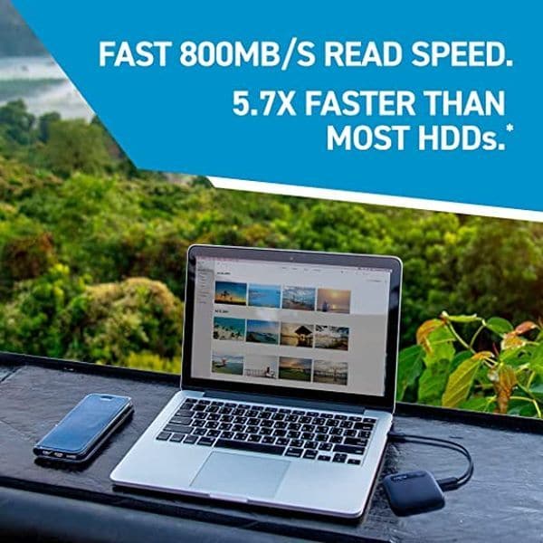 CRUCIAL X6 1TB Portable Solid State Drive (SSD)