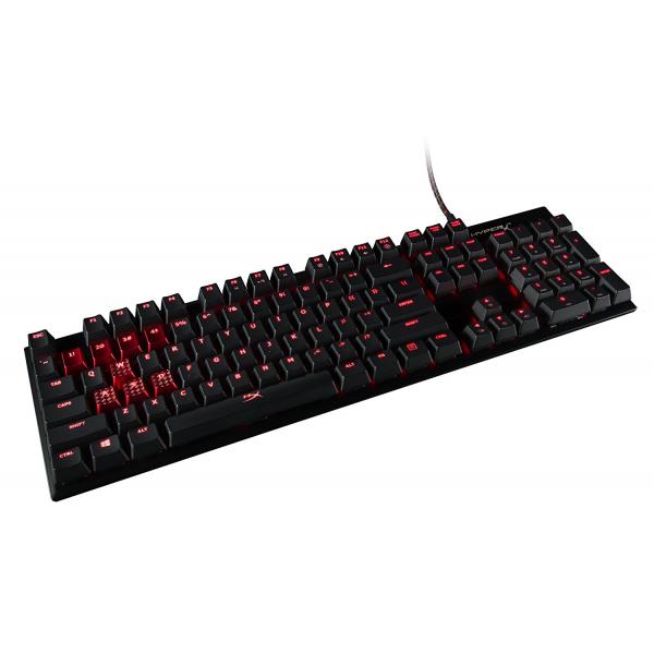 HYPERX Alloy FPS LED Full Size Mechanical Wired Gaming Keyboard ( Black ) ( Cherry MX Blue Switch )