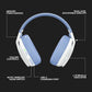 LOGITECH G435 LIGHTSPEED WIRELESS GAMING HEADSET - WHITE