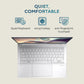 ASUS ZENBOOK 14 3K OLED 16:10 TOUCH, 120HZ, INTEL CORE ULTRA 5 125H 1.2 GHZ, AI BOOST NPU, THIN & LIGHT LAPTOP(16GB RAM/1TB SSD/WIN 11/OFFICE HOME/75WHR BATTERY/FOGGY SILVER/1.28 KG),UX3405MA-PZ551WS