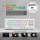 COSMIC BYTE CB-GK-37 FIREFLY (WHITE) GAMING KEYBOARD RGB RED SWITCH WHITE
