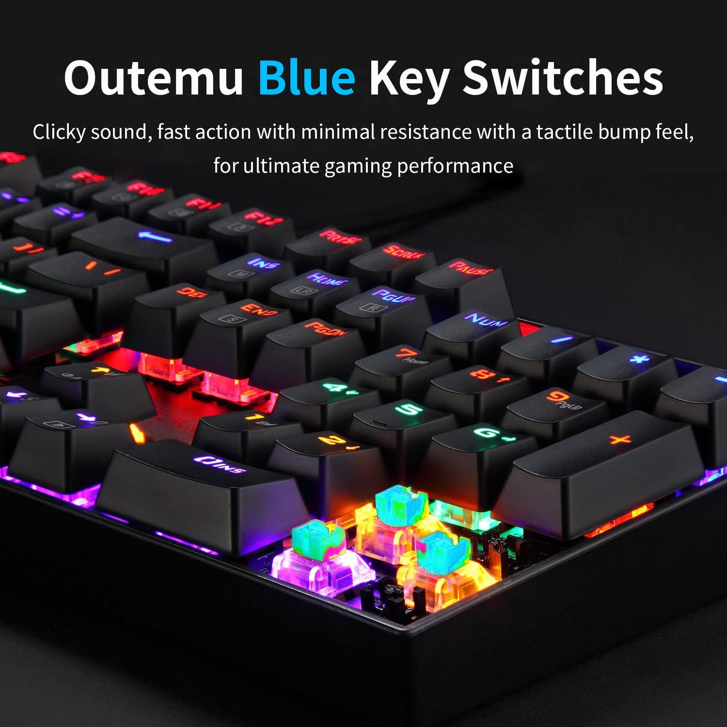 REDRAGON K551 RAINBOW VARA USGB GAMING KEYBOARD