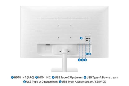 Samsung 32 Inch 4K M7 Vision AI Smart Monitor UHD LS32FM701UWXXL