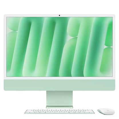 Apple 24-inch iMac with Retina 4.5K display M4 chip with 10 core CPU and 10 core GPU, 16GB, 512GB SSD - Green