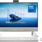 DELL 24 ALL-IN-ONE DESKTOP EC24250-23.8-INCH FHD TOUCH DISPLAY, INTEL CORE 5 PROCESSOR 120U, INTEL GRAPHICS, 16GB DDR5 RAM, 512GB SSD, WINDOWS 11 HOME WHITE