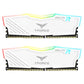 TEAMGROUP T-FORCE DELTA RGB 32GB (16GBX2) DDR4 3200MHZ DESKTOP RAM (WHITE)