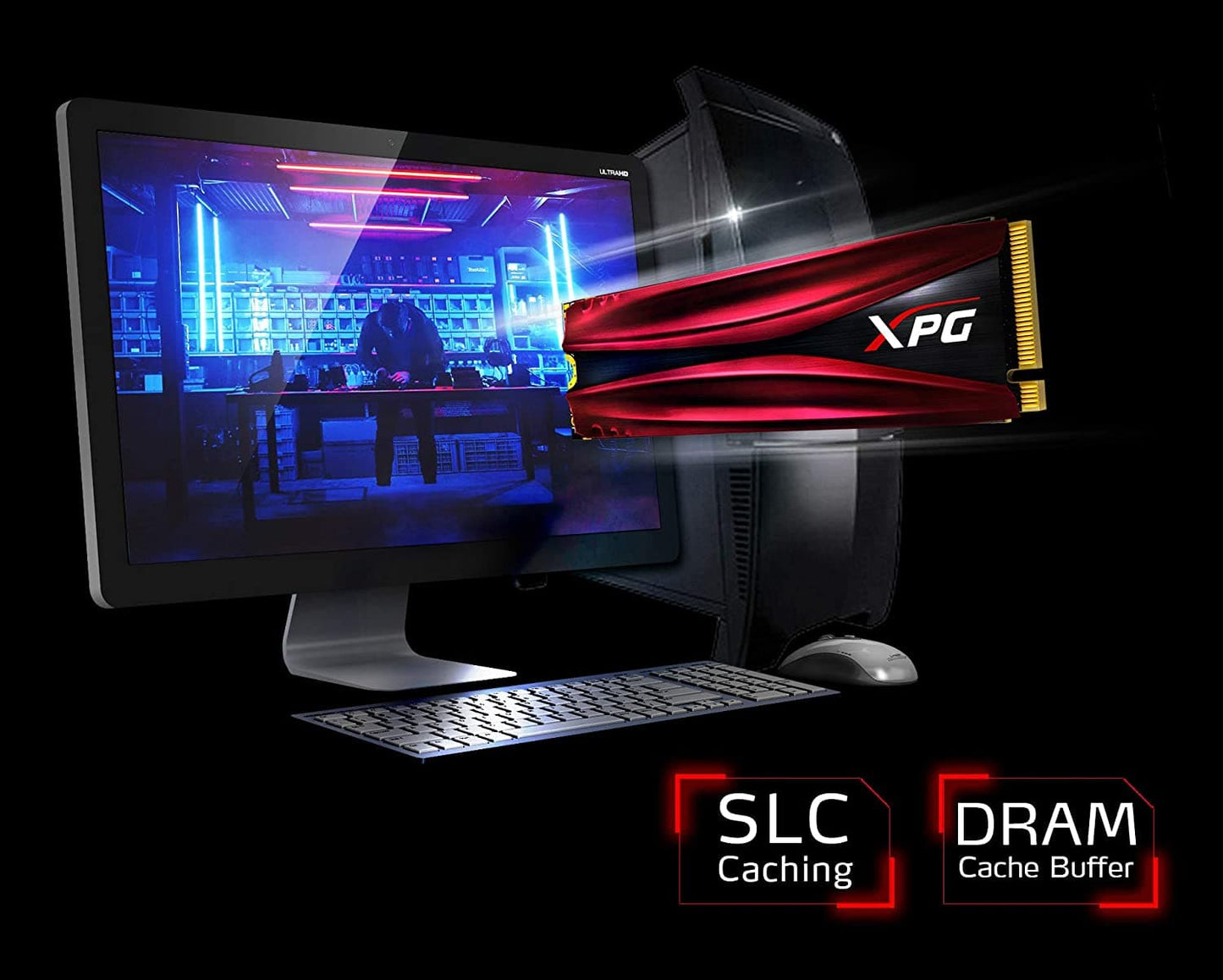 ADATA XPG Gammix S11 Pro 2TB M.2 NVME Gen3 Solid State Drive ( SSD )