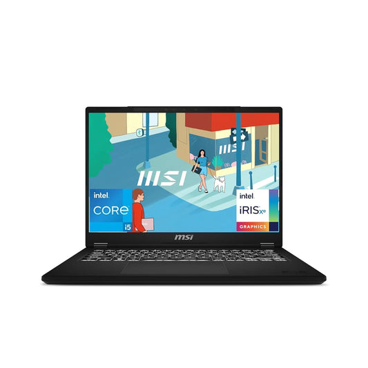 MSI MODERN 14 H D13MG-072IN [CI7-13620H 13TH GEN/16GB/1TB SSD/WIN11 HOME/14.0 INCH/INTEGRATED GRAPHICS /1 YEAR(S)/BLACK]