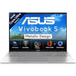 ASUS Vivobook S16,Intel Core Ultra 5 225H,AI PC(Intel Arc iGPU/16GB RAM/512GB SSD/FHD/16/60Hz/Backlit Keyboard/70Whr/Windows 11/M365 Basic(1Year)/Office Home 2024/Cool Silver/1.7 Kg) S3607CA-SH071WS