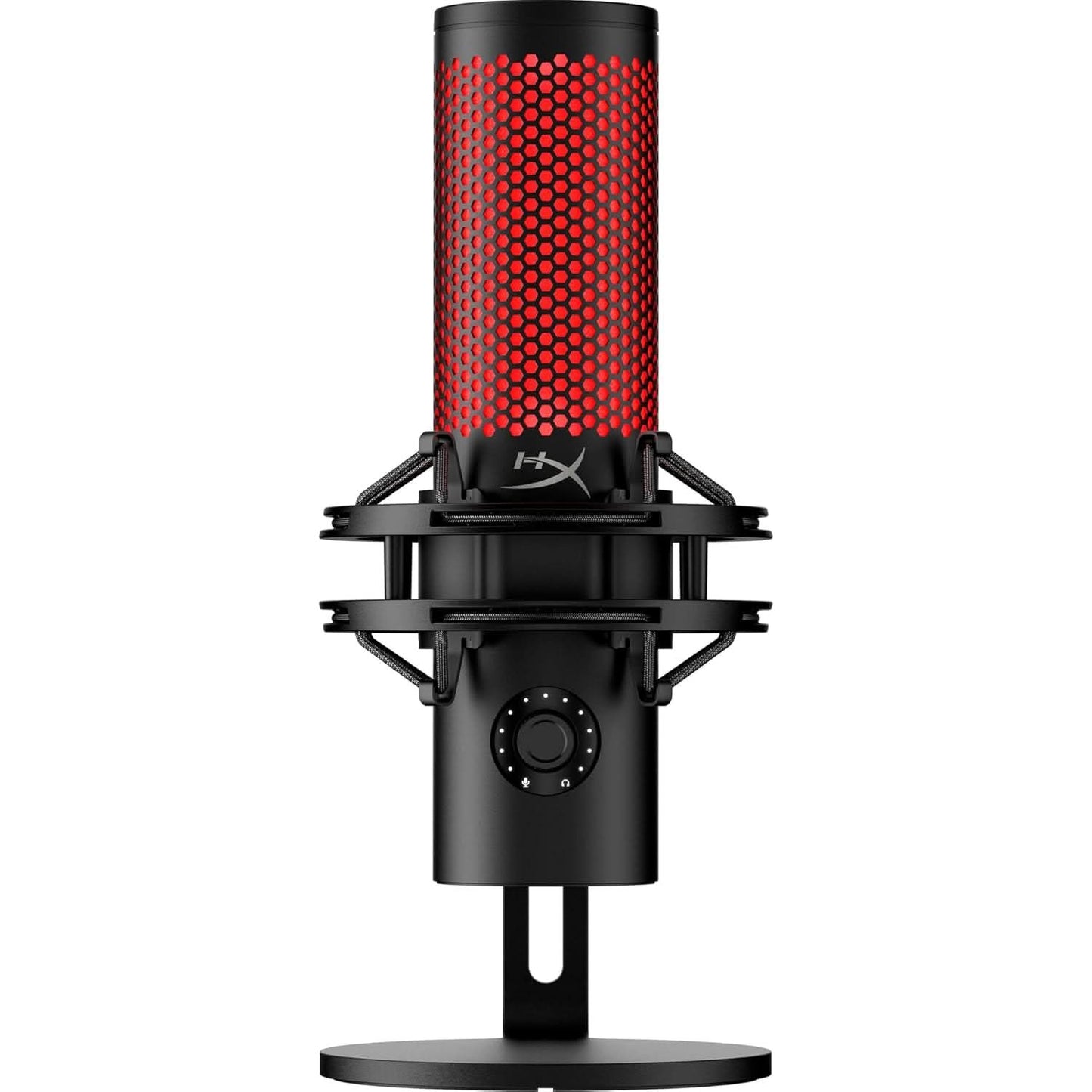 HYPERX QUADCAST 2-USB MICROPHONE FOR GAMING,STREAMING AND PODCASTING USB-C-BLACK