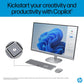 HP OMNISTUDIO X ALL-IN-ONE DESKTOP PC, INTEL CORE ULTRA 7 155H, 16 GB DDR5, 1TB SSD, 80.1 CM (31.5 INCH), DUAL 2W SPEAKERS,WINDOWS 11,OFFICE 21, METEOR SILVER, 9.56 KG, 32-C0015IN