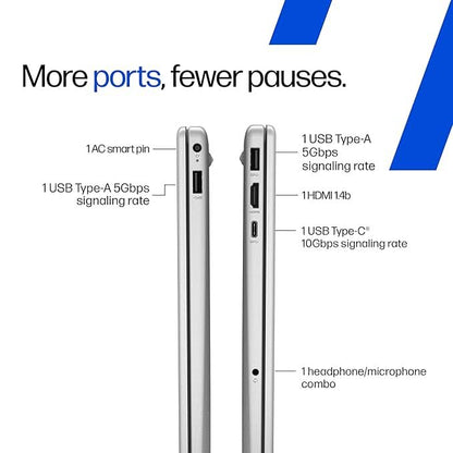 HP 15, Intel Core Ultra 5 125H (24GB DDR5, 1TB SSD), Micro-Edge, Anti-Glare, FHD, 15''/39.6cm, Win11, M365* Office24, Silver, 1.65kg, FD1458TU, FHD Camera, Backlit, Touch Laptop