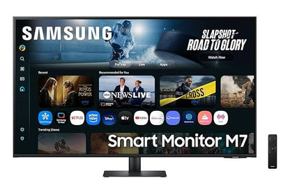 Samsung 43 Inch 4K M7 Vision AI Smart Monitor UHD LS43FM700UWXXL