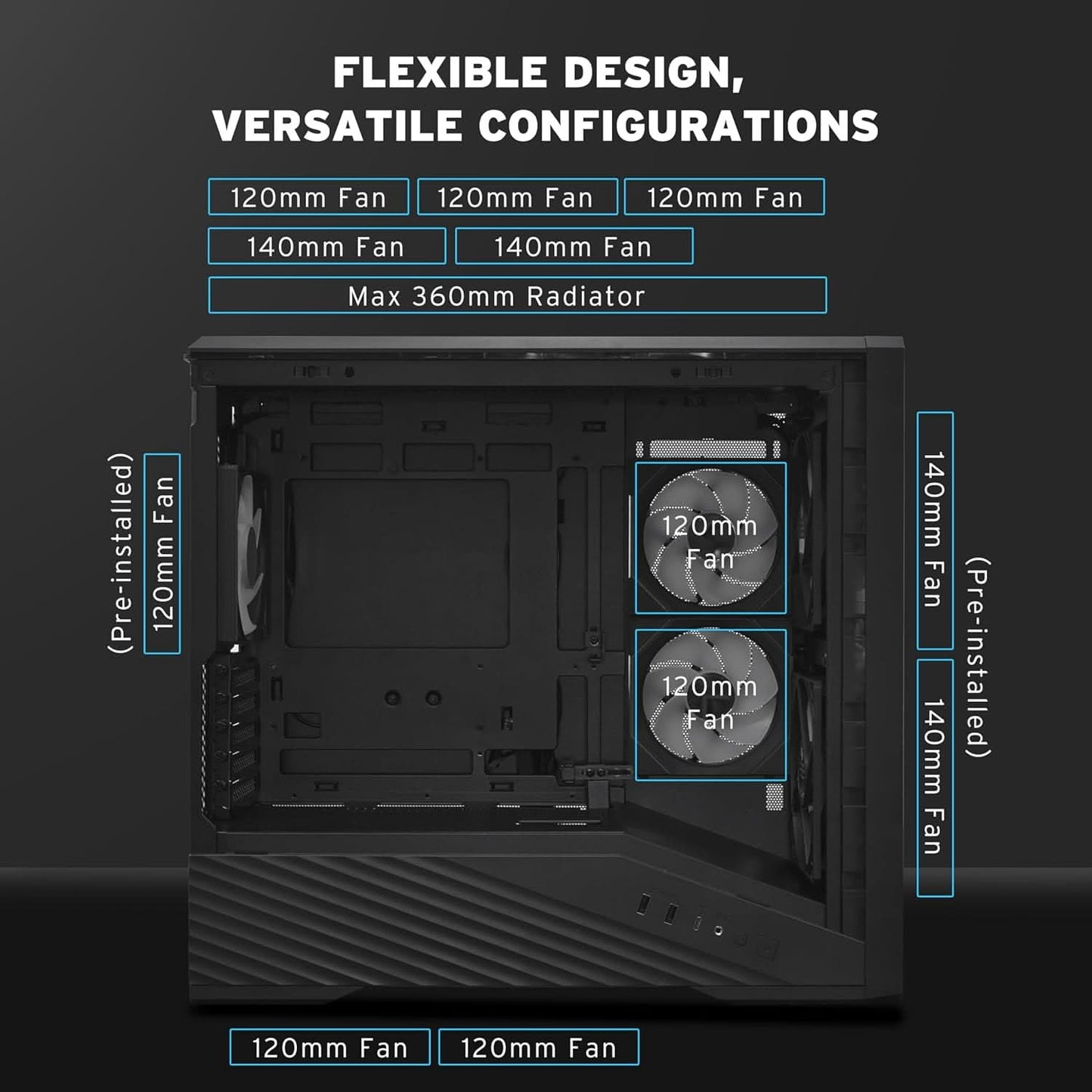 Lian Li Vector V150 INF Micro ATX PC Case