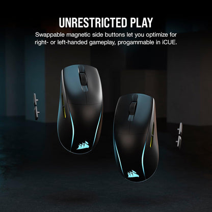 CORSAIR M75 WIRELESS LIGHTWEIGHT RGB GAMING MOUSE BLACK CH-930D010-AP