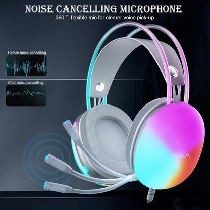 AULA S605 GREEN GAMING HEADSET