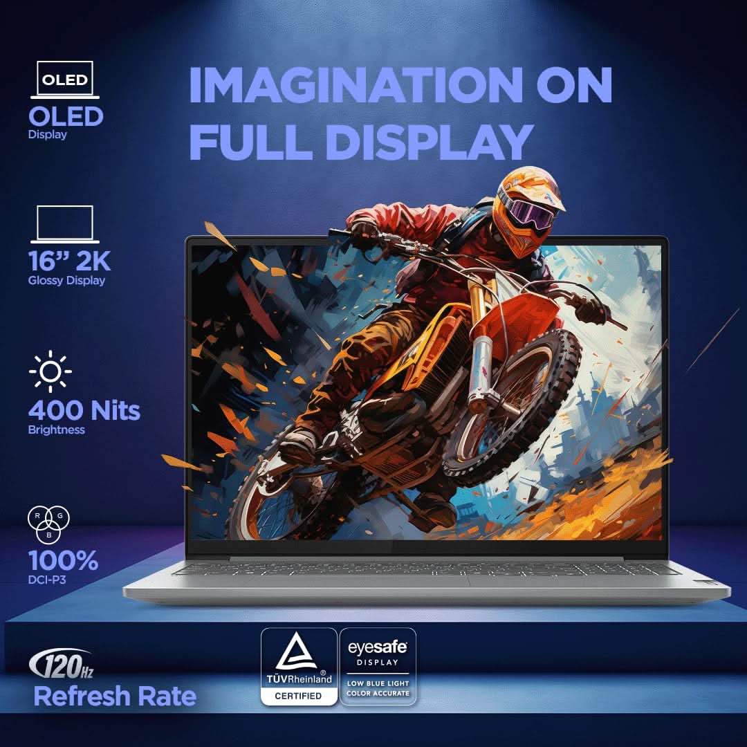 LENOVO IDEAPAD 5 PRO 83D4002NIN [ULTRA7-155H 14TH GEN/16GB/1TB SSD/WIN11 HOME+MSO/16.0 INCH/6GB-RTX3050 GRAPHICS /1 YEAR(S)/GREY]