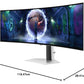 Samsung 49 Inch Odyssey OLED G9 Curved Gaming Monitor LS49DG930SWXXL
