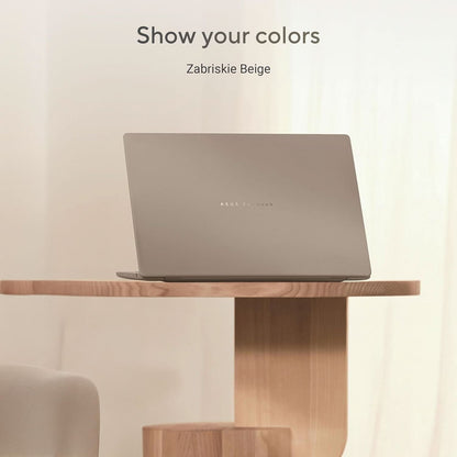 ASUS ZENBOOK A14, SNAPDRAGON X ELITE PROCESSOR,(QUALCOMM ADRENO IGPU/16GB RAM/512GB SSD/WINDOWS 11 HOME/MS OFFICE 365 BASIC (1YEAR)*/14 INCH FHD+ OLED/AI PC/ZABRISKIE BEIGE/0.98 KG), UX3407RA-QD054WS