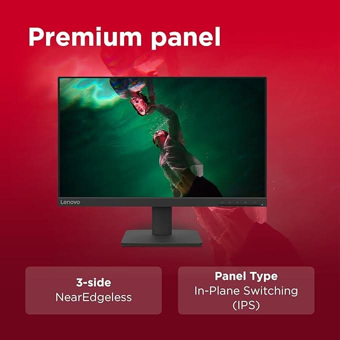 Lenovo L22-4e 21.5inch FHD IPS 100Hz Ultraslim Monitor