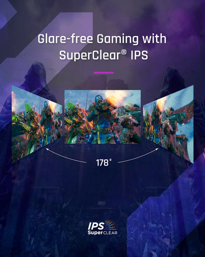 VIEWSONIC VX2758A-2K-PRO-3 (68.58 CM) 27INCH 240HZ IPS QHD 2K GAMING MONITOR| 1MS| HDR10| FREESYNC | 137% SRGB | TILT | EYE CARE | 2 X HDMI | DISPLAY PORT