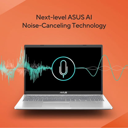 ASUS X515, 15.6 INCH FHD (1920 X 1080) 16:9, 60HZ 200NITS, INTEL PENTIUM GOLD 7505, THIN & LIGHT LAPTOP (8GB RAM/512GB SSD/WINDOWS 11/OFFICE HOME/37WHR BATTERY/TRANSPARENT SILVER/1.80 KG), X1500EA-EJ122WS