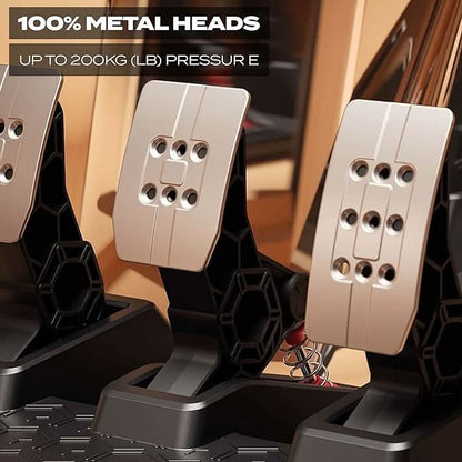 Thrustmaster T-3PM Racing Pedals Compatible with PS5, PS4, Xbox Series XS, One and PC