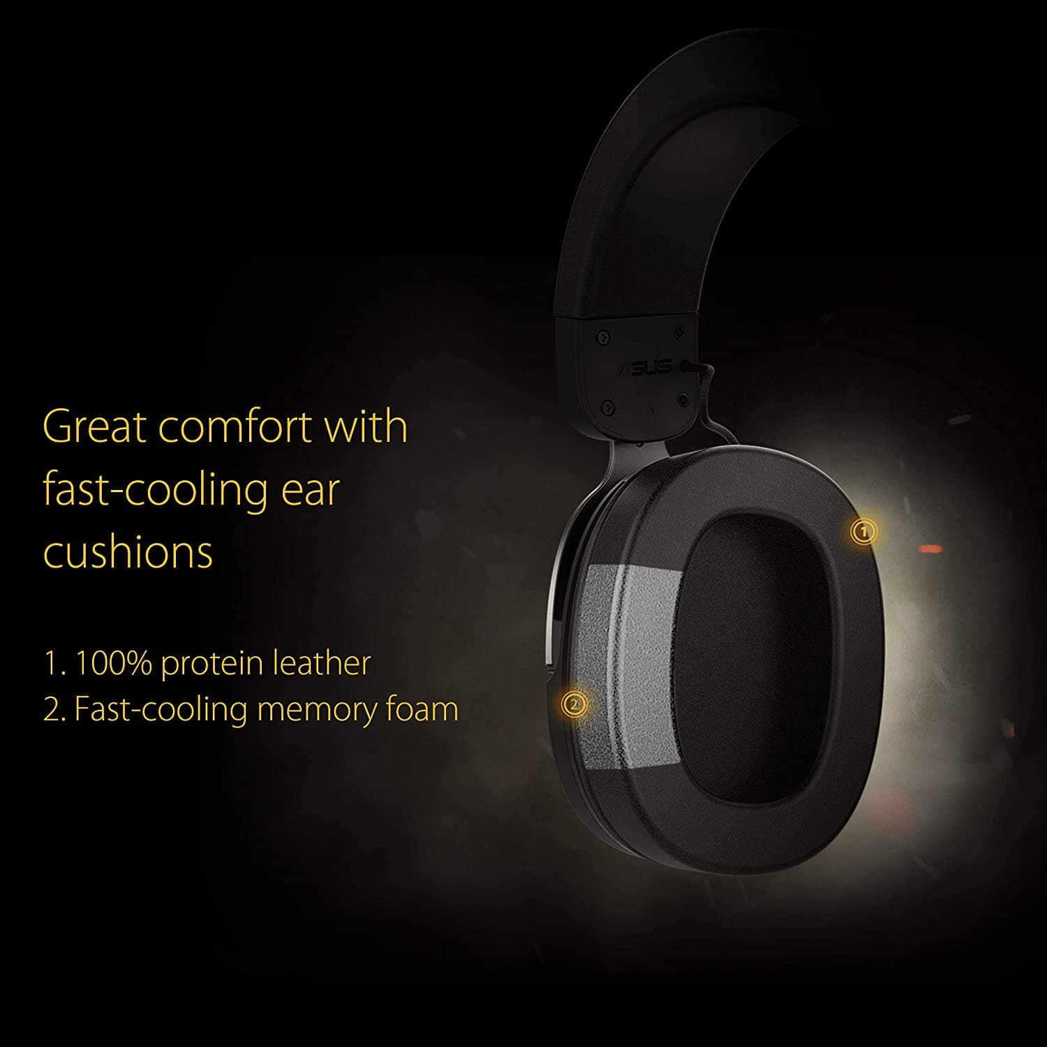 ASUS TUF H3 3.5mm Wired Gaming Headphone ( Black ) ( PC / Playstation / Mobile / Xbox )