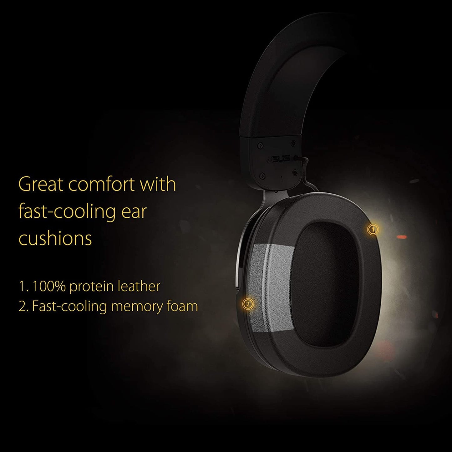 ASUS TUF H3 3.5mm Wired Gaming Headphone ( Black ) ( PC / Playstation / Mobile / Xbox )