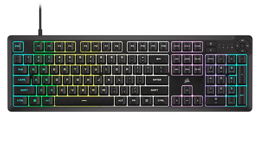 CORSAIR K55 CORE RGB GAMING KEYBOARD BACKLIT ZONED RGB LED RUBBERDOME CH-9226C65-NA