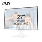 MSI PRO MP273QW E2 27 INCH WQHD OFFICE MONITOR