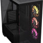 CORSAIR ICUE LINK 3500X RGB TEMPERED GLASS MID-TOWER, BLACK