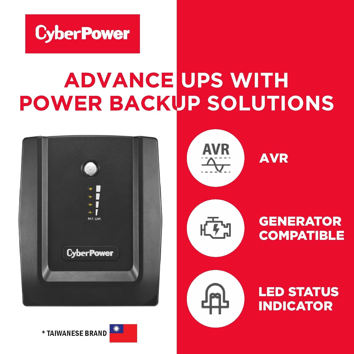 CYBER POWER 1.2 KVA UPS