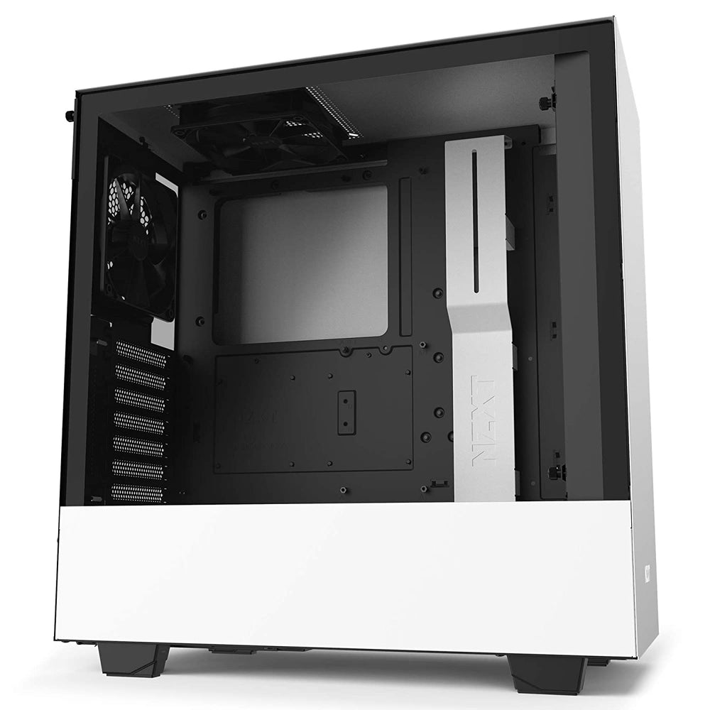 NZXT H510 ATX Mid Tower Cabinet With Tempered Glass Side Panel (Matte White)