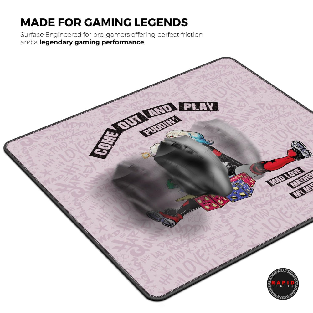 CYBEART Harley Quinn Large Gaming Mousepad