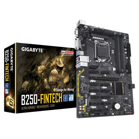 GIGABYTE GA-AX-B250-Fin Tech DDR4 Intel Motherboard