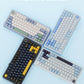 AULA F75 SEA BLUE GRAYWOOD SWITCH MECHANICAL GAMING KEYBOARD