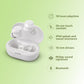 PHILIPS TAT1209WT/00 TRUE WIRELESS EARBUDS, IN-EAR ACTIVE NOISE CANCELLING BLUETOOTH V5.3 EARPHONES WITH MIC, 18H PLAY TIME, SHANK SHAPE, IPX4, TOUCH CONTROLS & CHARGING CASE FOR IPHONE/IPAD (WHITE)