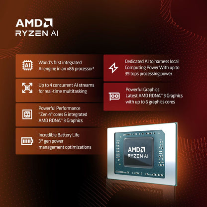 LENOVO IDEAPAD 5 2-IN-1 AMD RYZEN 5 8645HS 14" (35.5CM) WUXGA IPS 300NITS CONVERTIBLE LAPTOP (16GB RAM/512GB SSD/WIN 11/OFFICE HOME 2024/BACKLIT KB/FPR/FHD CAMERA/GREY/1.6KG), 83DR007CIN