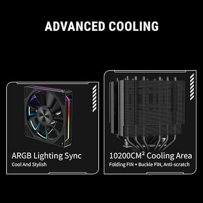 Ant Esports V8 Digital CPU Air Cooler