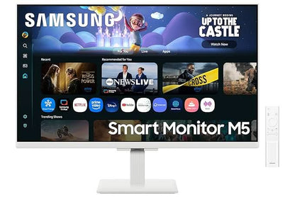 Samsung 27 Inch FHD M5 Smart Monitor with Smart TV Experience