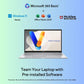 ASUS VIVOBOOK 16,13TH GEN,INTEL CORE I9-13900H,FINGERPRINT(INTEL IRIS X IGPU/16GB/512GB/FHD+/16"/60HZ/BACKLIT KEYBOARD/WINDOWS 11/M365 BASIC (1YEAR)*/OFFICE HOME 2024/SILVER/1.88 KG) X1605VA-MB9946WS