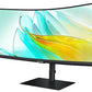 Samsung 34 Inch ViewFinity S6 Curved Monitor Ultrawide WQHD LS34C650UAWXXL