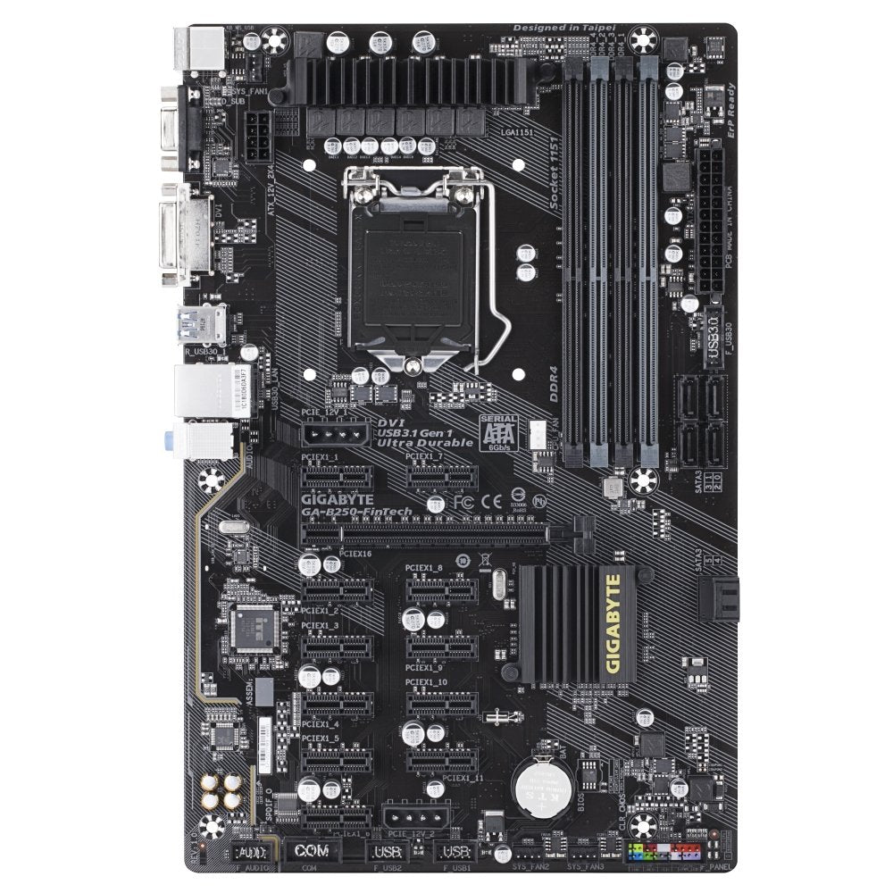 GIGABYTE GA-AX-B250-Fin Tech DDR4 Intel Motherboard