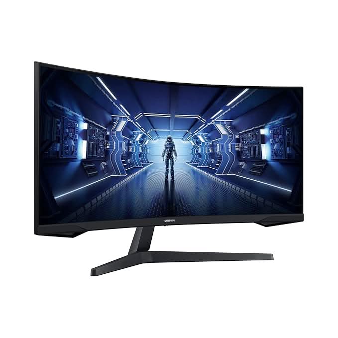 Samsung 34 Inch WQHD Odyssey G5 Curved Gaming Monitor