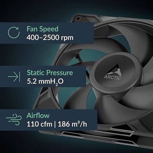 ARCTIC P14 Pro - Powerful Premium Fan, 140 mm PWM Fan
