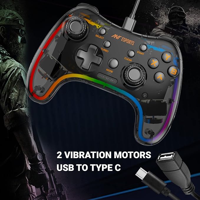 ANT ESPORTS GP110R WIRED GAMEPAD