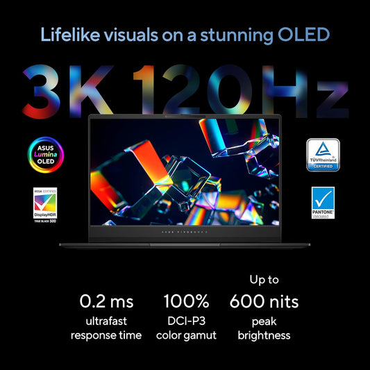 ASUS VIVOBOOK S 16 OLED, AI POWERED LAPTOP, INTEL EVO CORE ULTRA 7 155H (16GB/1TB/INTEL ARC GRPH/40.64 CMS (16) 3.2K/WIN 11 HM) S5606MA-MX752WS