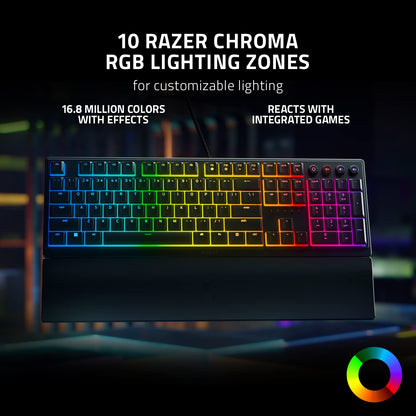 RAZER ORNATA V3 GAMING KEYBOARD WITH MECHA-MEMBRANE SWITCHES RZ03-04690100-R3M1
